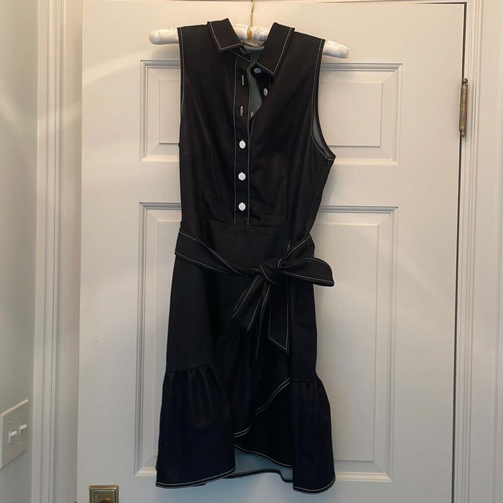 Shoshanna Denim Midi Dress